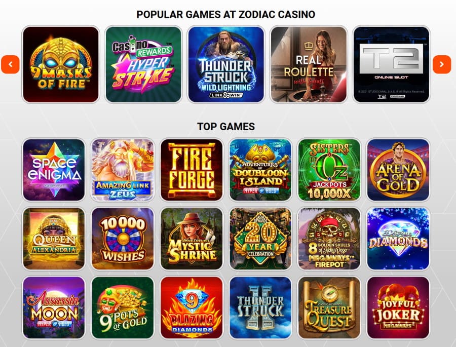 zodiac-casino-popular-slots